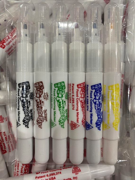 Foodoodler Mini Markers Multi 6pk