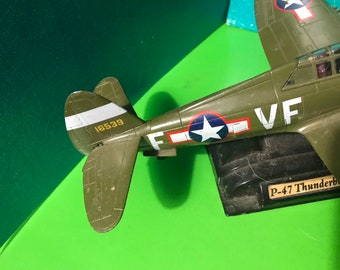 ヴィンテージ P47 サンダーボルト 航空機 ダイキャスト 飛行機