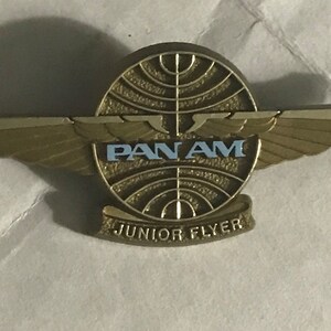 PAN AM 翼バッジ JUNIOR CLIPPER STEWARD Pan Am Wings - Etsy