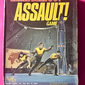 Vintage Victory Games James Bond 007 Assault! Game 1961 COMPLETE