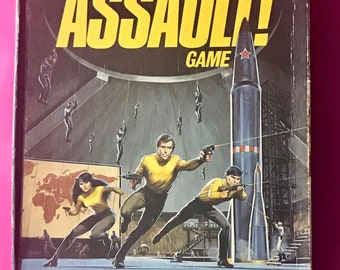 Vintage Victory Games James Bond 007 Asalto! Juego 1961 COMPLETO