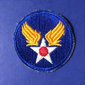 WWII US Air Force Air Transport Woman Female Pilot 2 1/2” Uniform Patch WAC Vtg