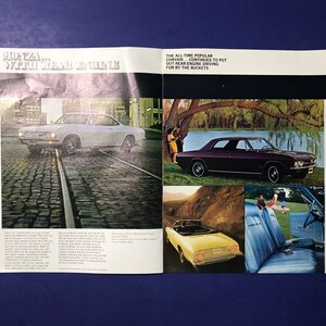 1967 Chevy Corvair Sales Brochure Old original Booklet Catalog Book image 3