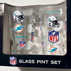 Nie Benutzter Vintage Dauerkartenhalter Miami Dolphins Football Autokennzeichenrahmen NFL