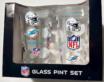 Never Used Vintage Season Ticket Holder Miami Dolphins Football Car License Plate Frame NFL