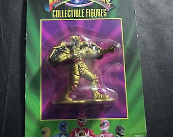1993 Bandai Mighty Morphin Power Rangers GOLDAR Collectible Figures Vintage