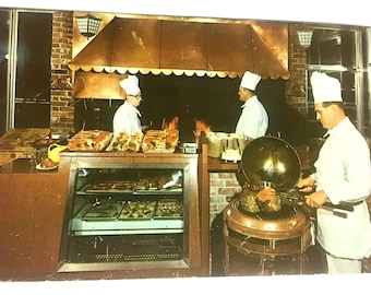 Postcard Fort Lauderdale FL Galt Ocean Mile Hotel 1960s Bimini Room Restaurant