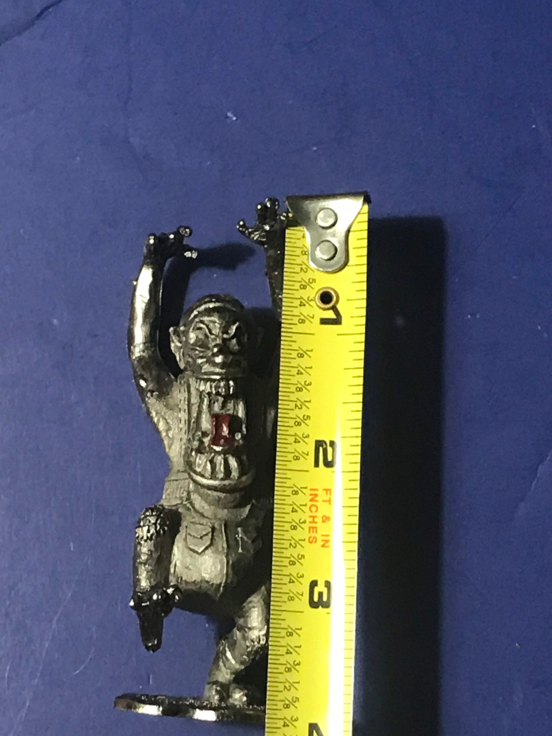 Vtg Rare Inreleased BURGER KING GHOSTBUSTERS Pewter 1980's Etsy España