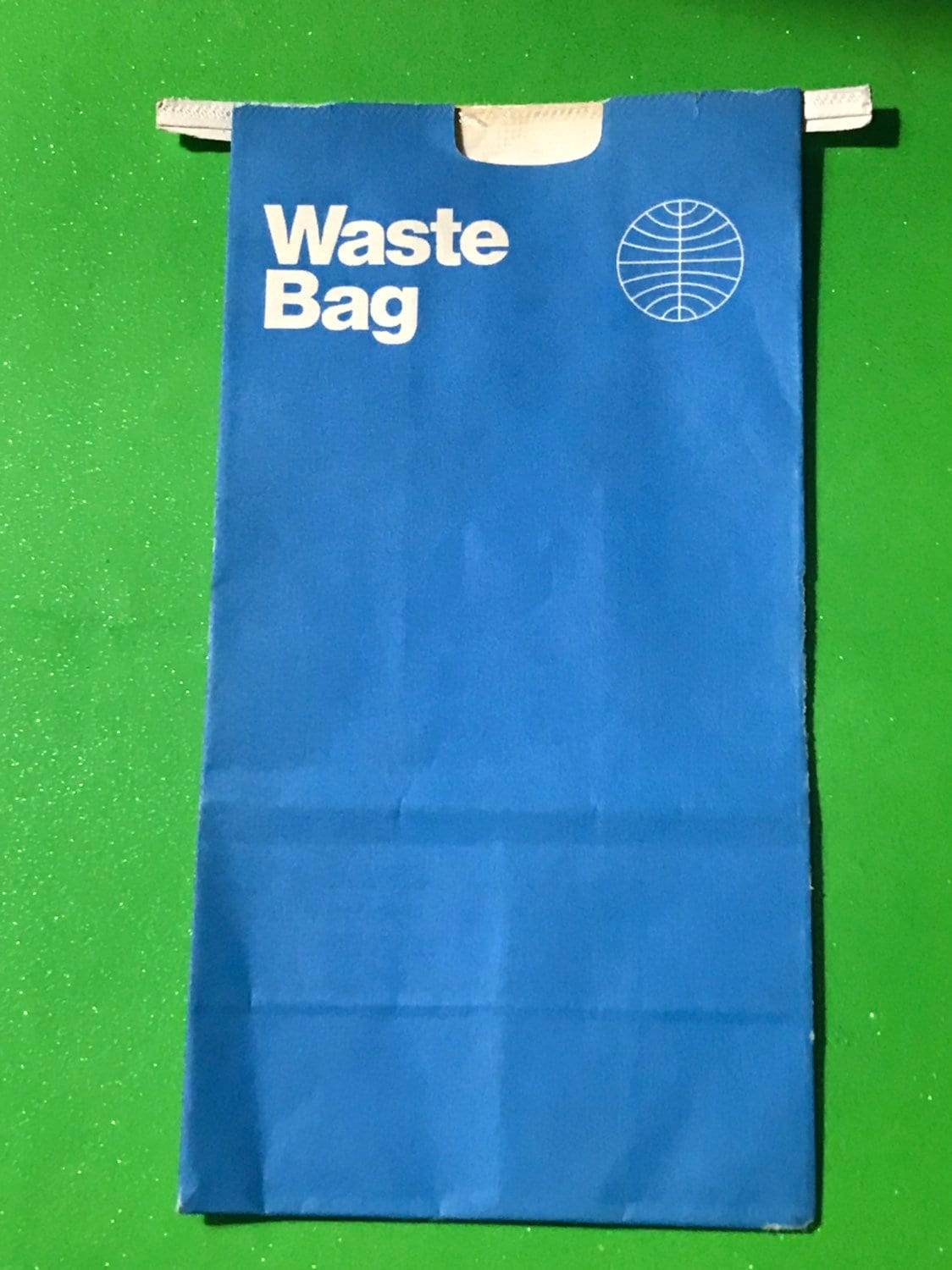 Vintage PAN AM AIRLINES Air Sickness Sick Waste Barf Bag Rare Etsy