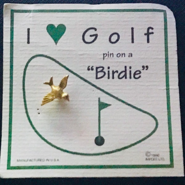 Birdie Golf Art Etsy