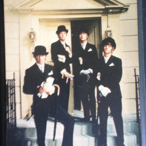 Coral Lee Vintage 1981 The Beatles Dapper Dans Picture Postcard Unused #156