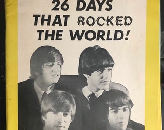 Los BEATLES 26 días que sacudieron al mundo Reimprime noticias historias 1978 libro
