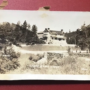 State Game Lodge Custer State Park South Dakota BLACK HILLS Vintage/Antique Postkarte