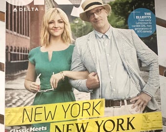 DELTA Airlines Inflight Airplane SKY Magazine July 2012 Chris Elliott New York NY