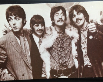 Apple Corps Vintage 1991 The Beatles Picture Postcard Unused 136-341