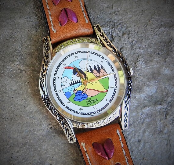 ronica quartz pocket watch