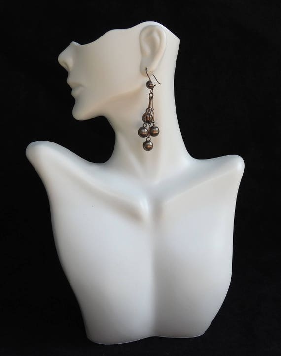 Vintage Tribal Modernist Silver Bench Bead Navajo