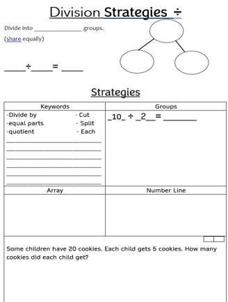 3rd Grade Math Interactive Anchor Charts (full Year) (40 Pages) - Etsy