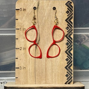 Cat Eye Frame Earrings