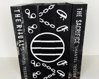 The Ritual, The Sinner, The Sacrafice By Shantel Tessier - Custom Sprayed Edges