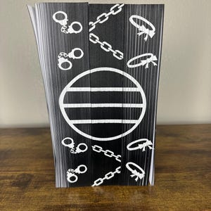 Mistake/Oopsie set The Ritual, The Sinner, The Sacrafice By Shantel Tessier - Custom Sprayed Edges