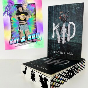 Licensed Kid by Jescie Hall w/Limited Edition Artwork by SuchAGoodGirlBookArt - Custom Sprayed Edges