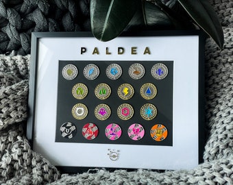 10個コンプリート イッシュポケモンジムバッジセット アニメ ブラック