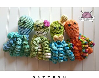 patrón pulpo a crochet/ Patrón Happy Pulpi/ patrón juguete pulpo / patrón crochet/ Amigurumi/ juguete crochet/ crochet diy