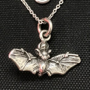 Bat Anhänger / charm - Sterling Silber