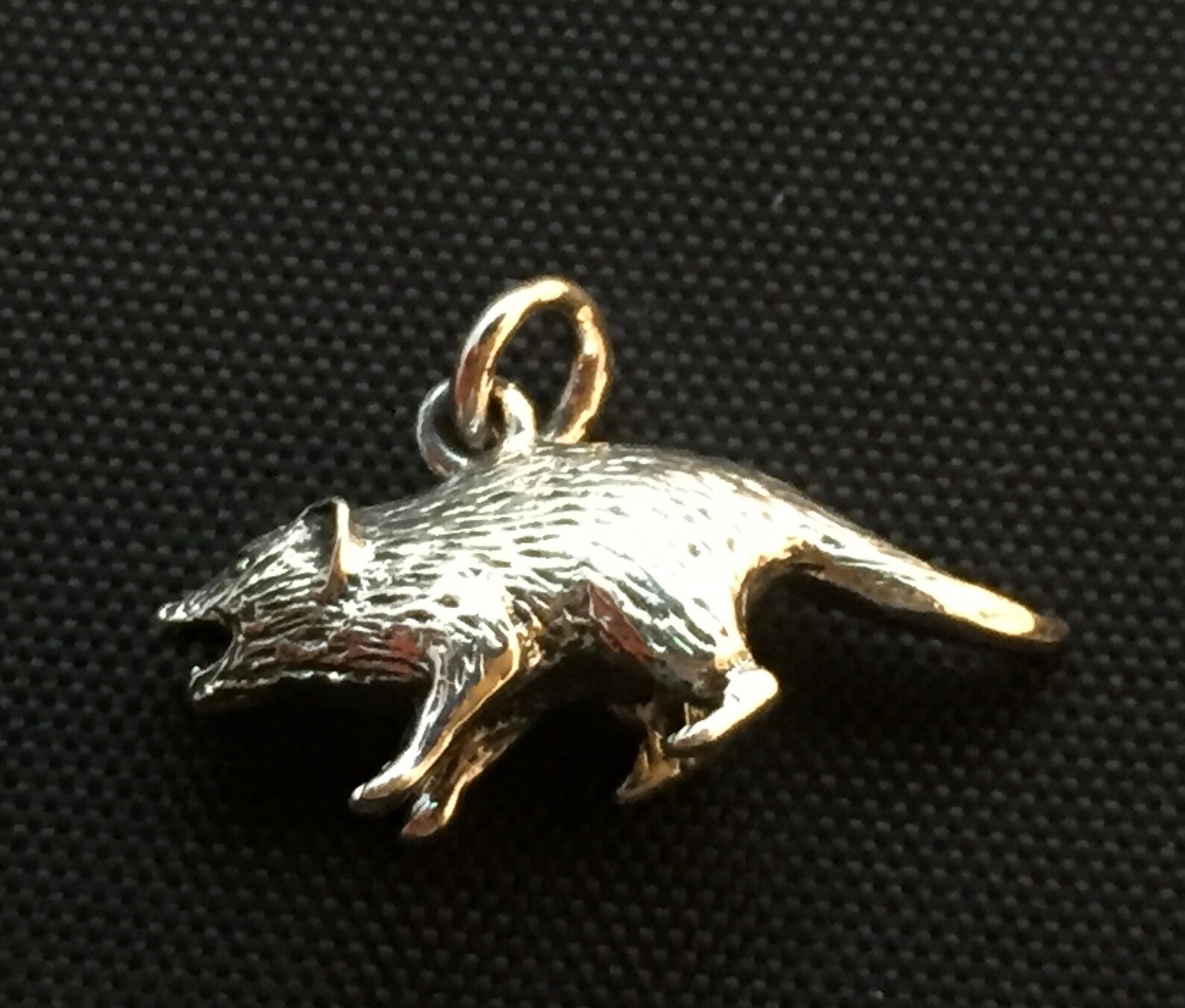 Tasmanian Devil Pendant / charm Sterling Silver | Etsy
