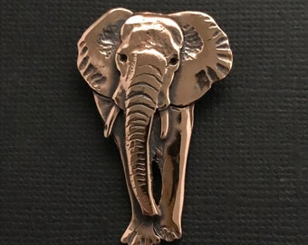 Elephant Brooch -BRONZE