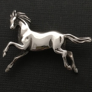 Horse Brooch- Sterling Silver
