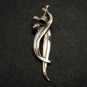 Gumnut pin - sterling silver 30mm