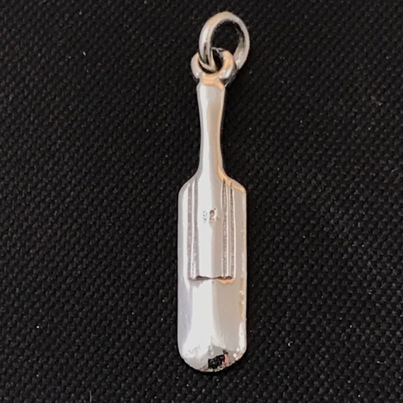 Cricket Bat Pendant Charm Sterling Silver Etsy