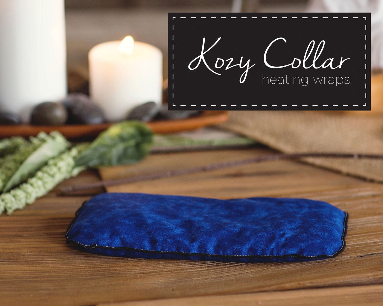 Kozy Collar Heating Pad Microwavable Therapy Pillow Basic Etsy