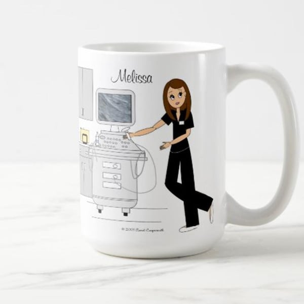 Sonographer Mugs,  Personalized