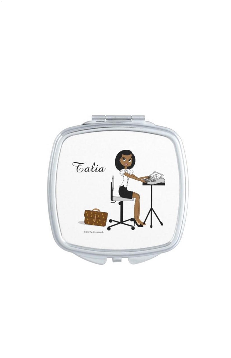 Court Reporter Compact Personalized Etsy