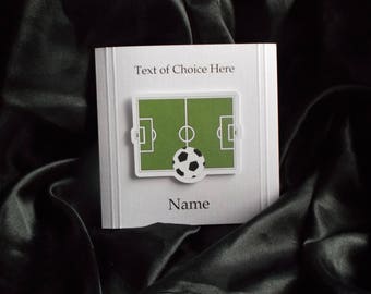 soccer birthday card etsy