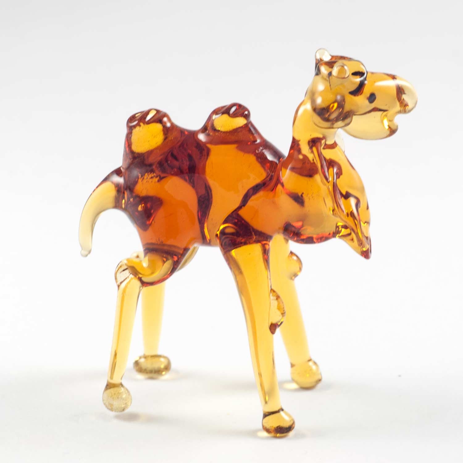 Glass Camel Figurine Blown Glass Camel Glass Camel Etsy