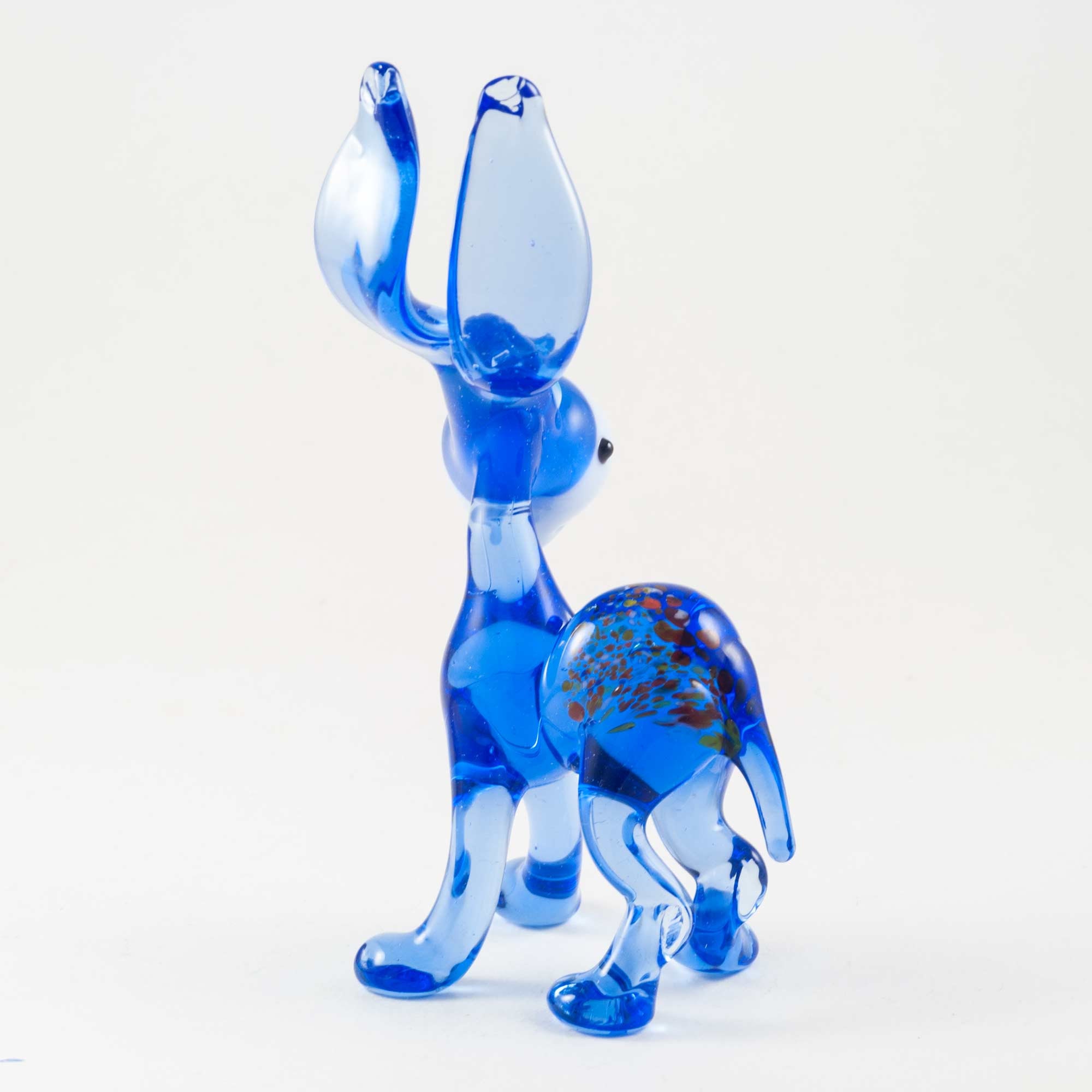 Glass Donkey Figurine Blown Glass Donkey Figure Donkey Etsy