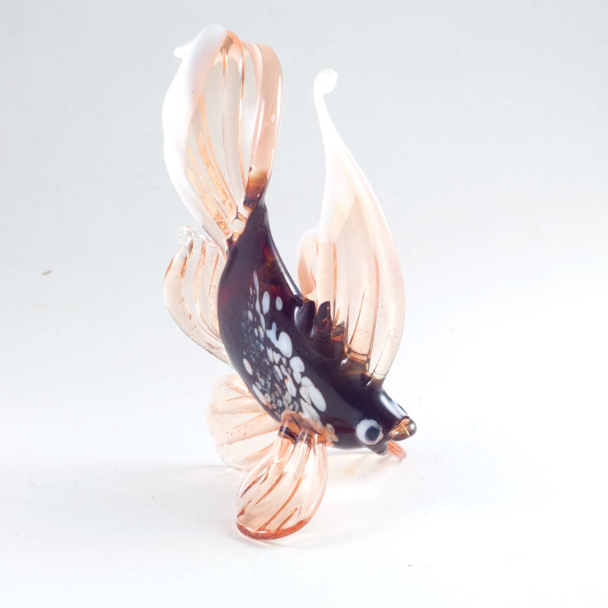 Glass Hanging Fish Sacalaria Figurine Glass Fish Figurine Etsy