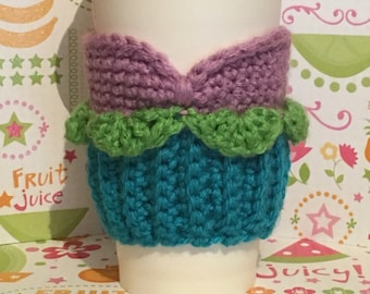 Little Mermaid Coffee Cozy