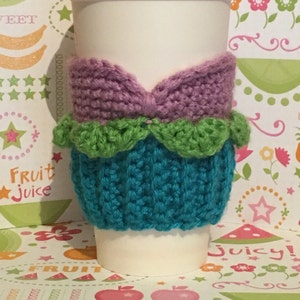 Little Mermaid Coffee Cozy