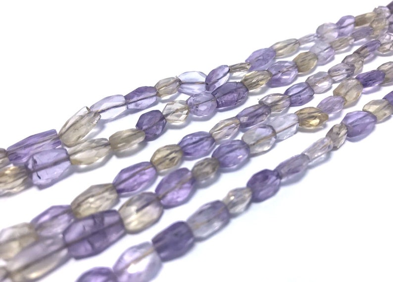 Natural Ametrine Faceted Oval