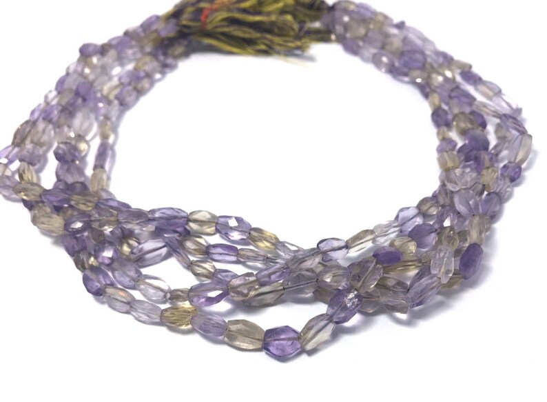 Natural Ametrine Faceted Oval