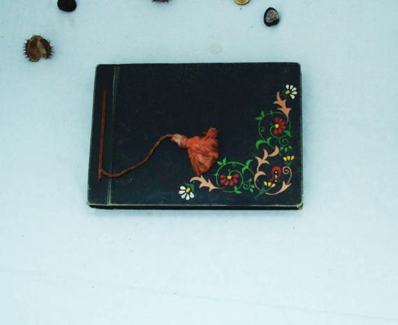 black leather photo album vintage photo album pictures etsy