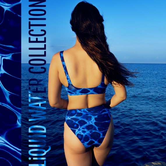 Aqua - Sustainably Made Recycled High-Waisted Bikini main image 1