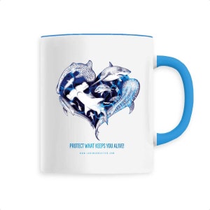 Mug - Shark Love - Ceramic mug - 330ml