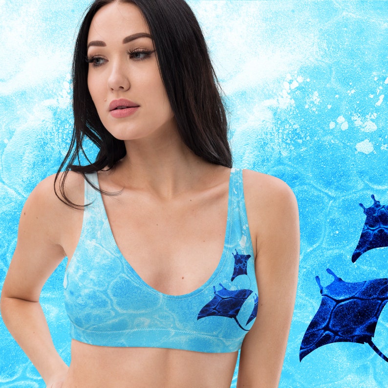 Bikini top Ocean x Art Fusion Collection by Janina Rossiter image 3