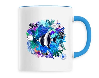 Mug - Coral Garden - protect what keeps you alive - Ceramic mug - 330ml